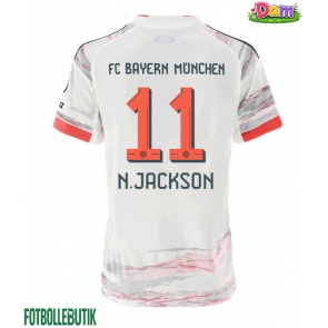 Bayern Munich Nicolas Jackson #11 Bortatröja Kvinnor 2025-26 Kortärmad
